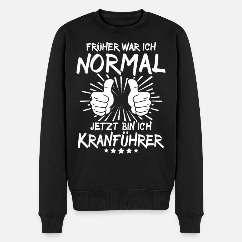Grutier - Pull Premium bio Homme - noir
