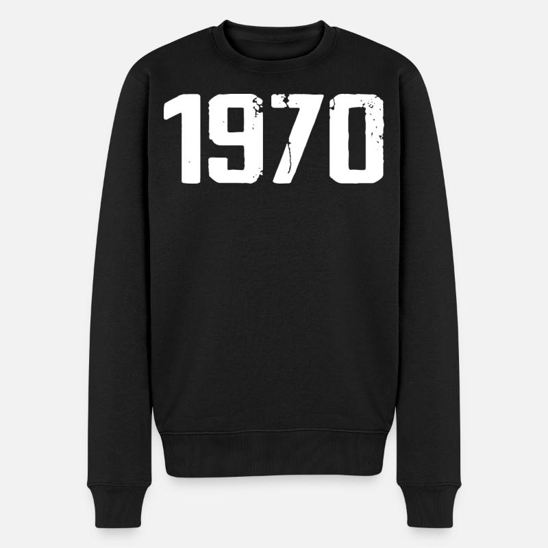 1970 - Pull Premium bio Homme - noir