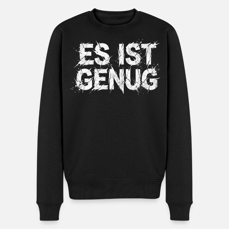 Ça suffit avec le sarcasme - Pull Premium bio Homme - noir