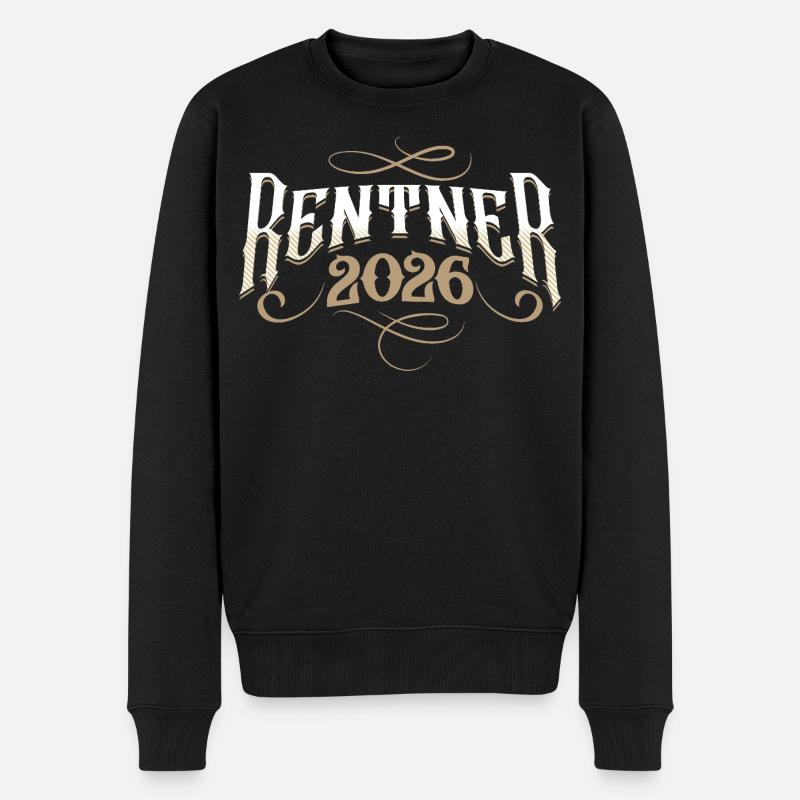Retraités 2026 - Pull Premium bio Homme - noir