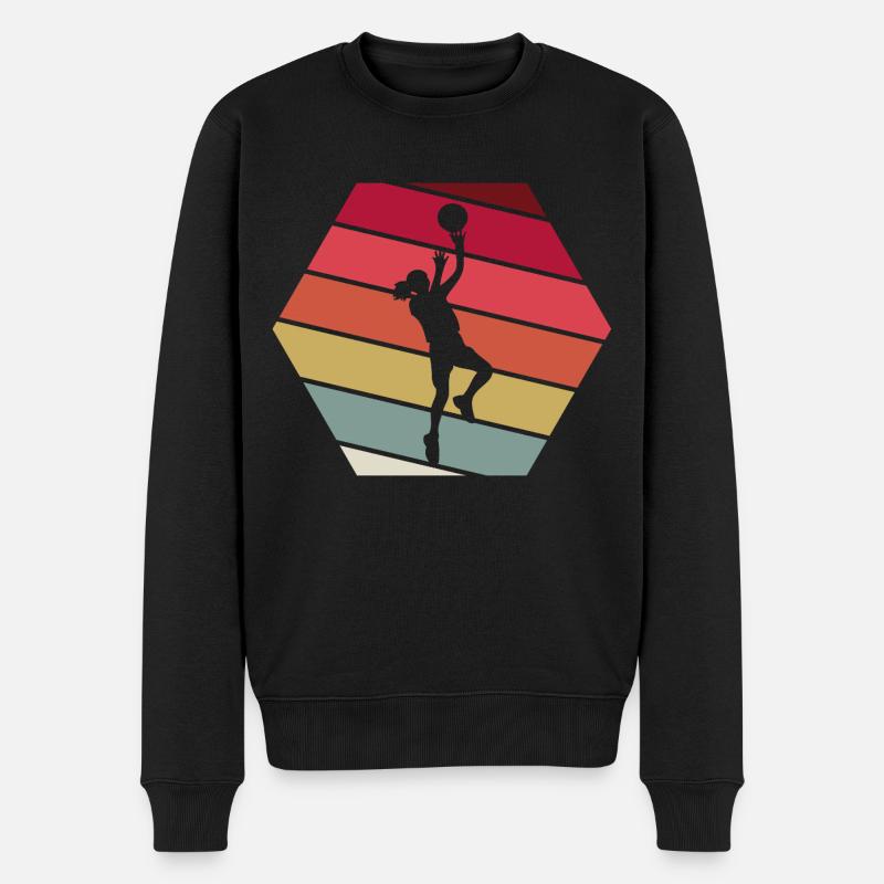 Basketteur - Pull Premium bio Homme - noir