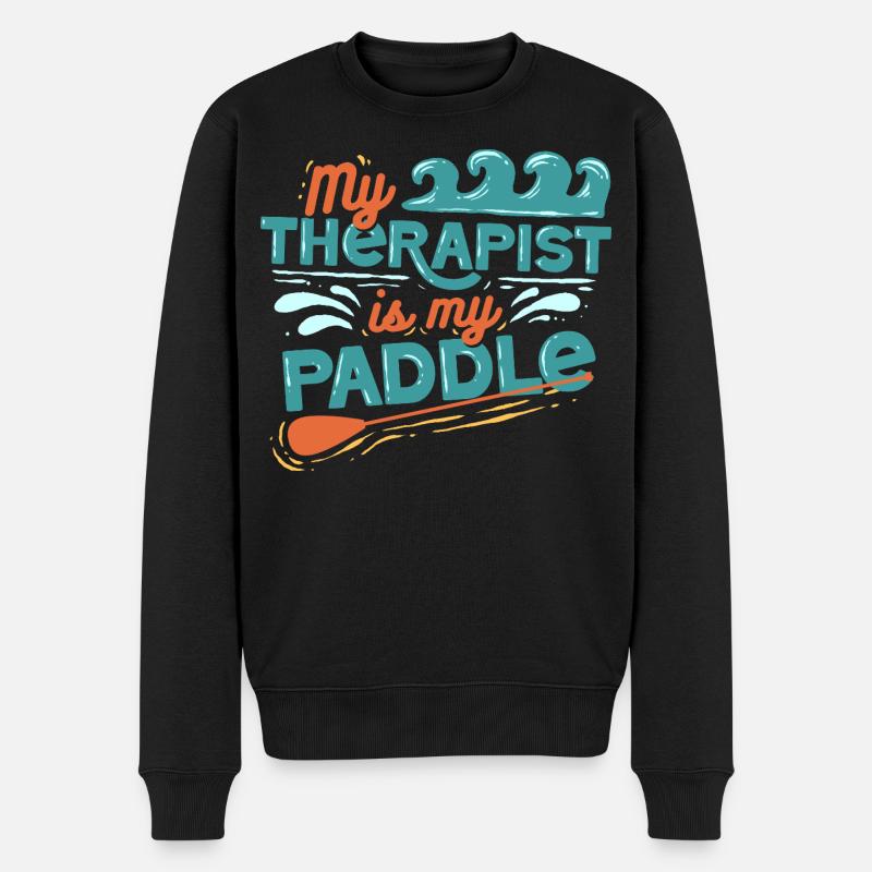 Stand up Paddle - Pull Premium bio Homme - noir