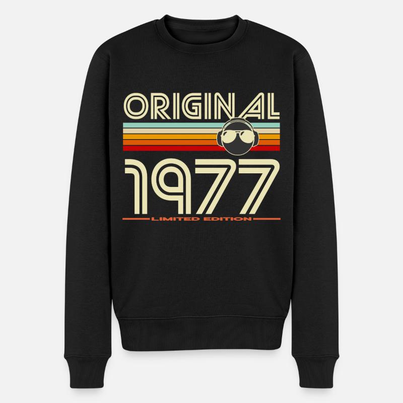Original 1977 Retro Limited Edition - Pull Premium bio Homme - noir