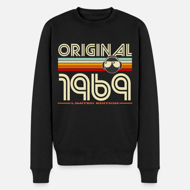 Original 1969 Retro Edition - Pull Premium bio Homme - noir