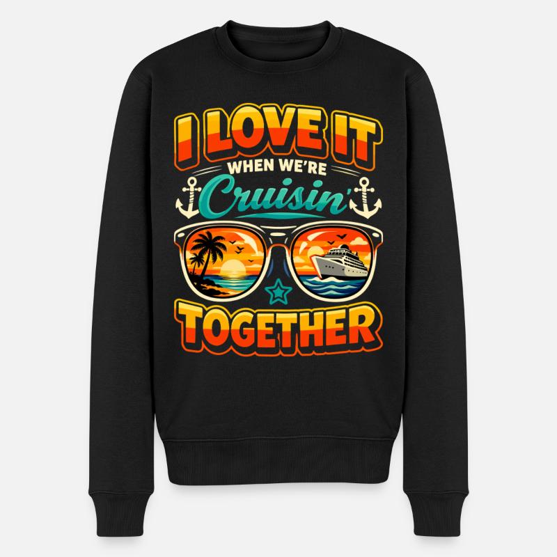 Croisière Cruise Ship Vacances - Pull Premium bio Homme - noir
