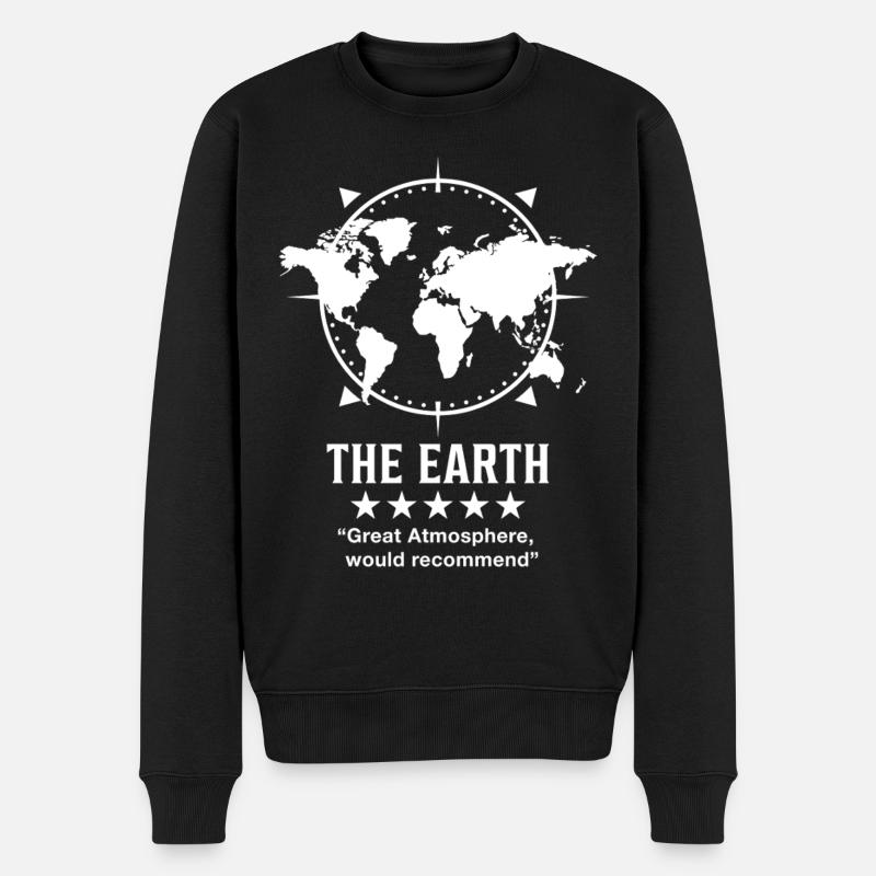 The_Earth_Great_Atmosphere_V2 - Pull Premium bio Homme - noir