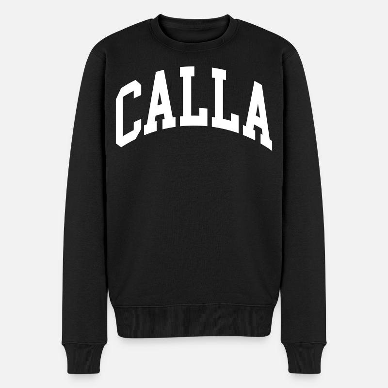 Calla - Pull Premium bio Homme - noir
