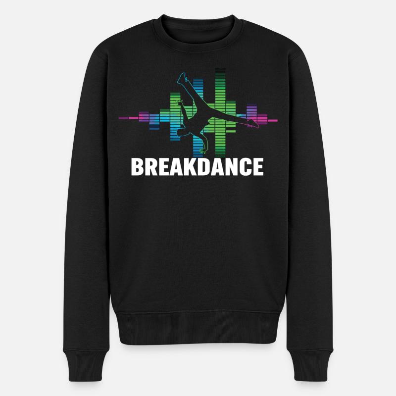 Breakdance Streetstyle Hip Hop DJ Dance - Pull Premium bio Homme - noir