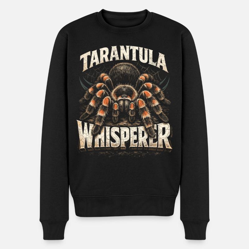 Vogelspinne Chuchoteur de Tarentules - Pull Premium bio Homme - noir