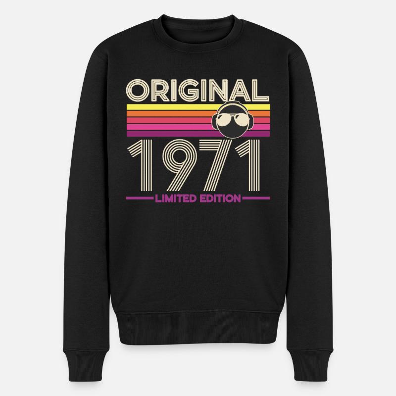 Original 1971 Retro Limited Edition - Pull Premium bio Homme - noir