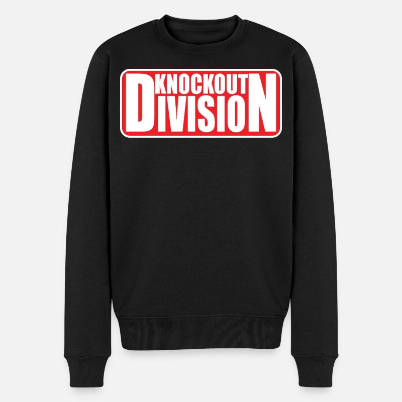 Knockout_Division_MMA_Mixed Arts martiaux - Pull Premium bio Homme - noir