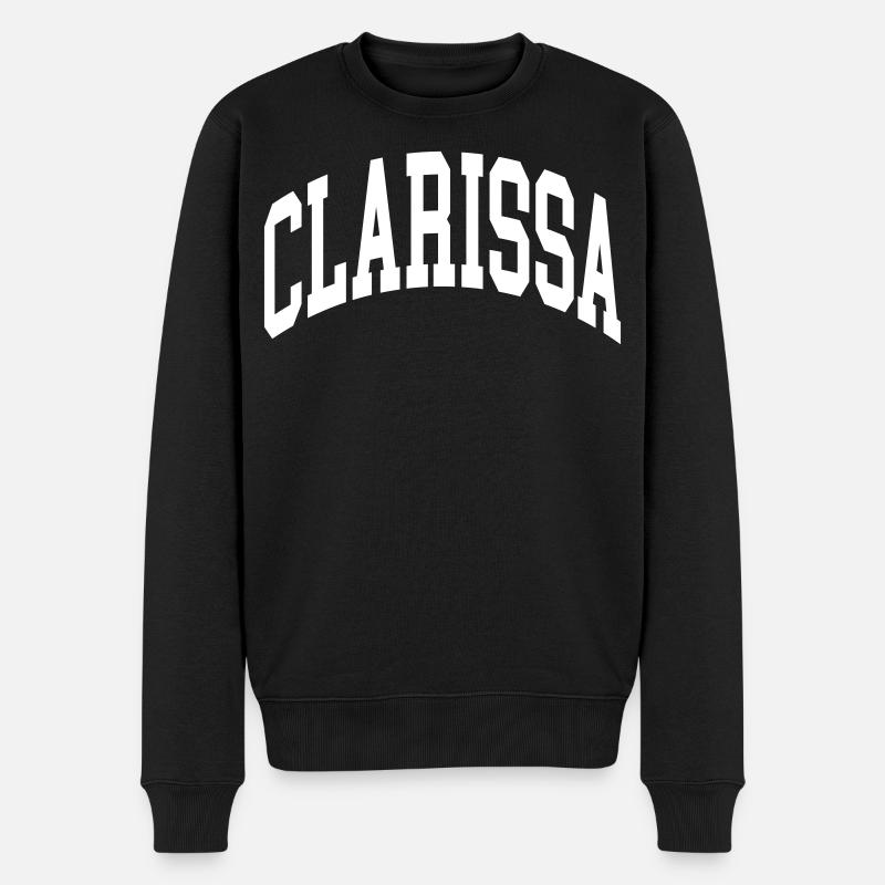 Clarissa - Pull Premium bio Homme - noir