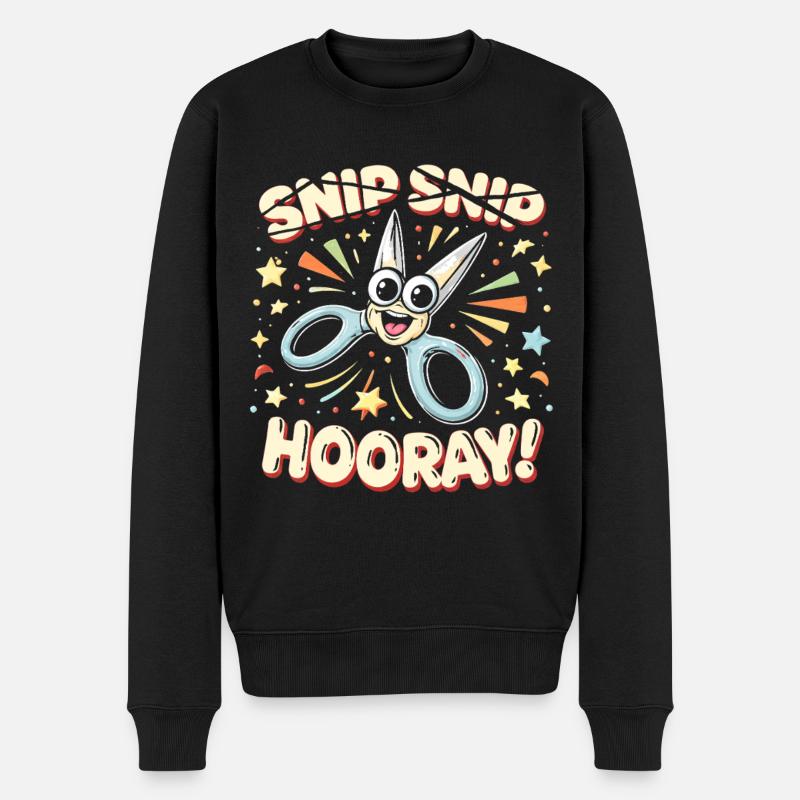 Vasectomie - Pull Premium bio Homme - noir