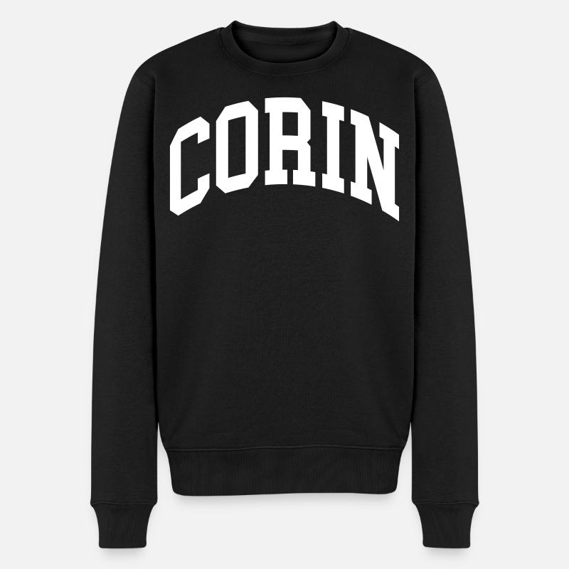 Corin - Pull Premium bio Homme - noir