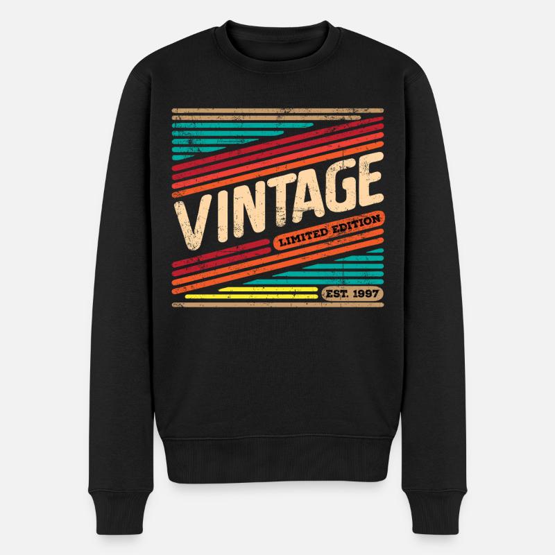 Millésime 1997 - Pull Premium bio Homme - noir