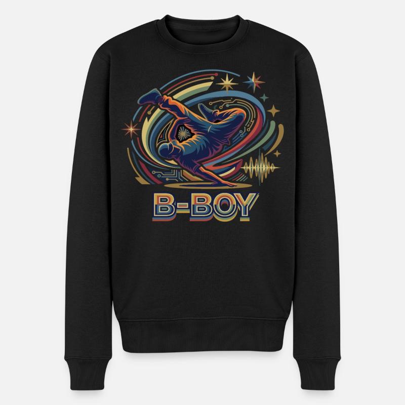Breakdance B-Boy Hip Hop Streetdance - Pull Premium bio Homme - noir