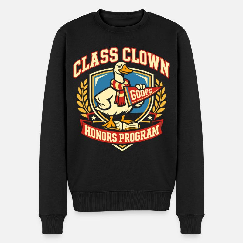 Clown de la classe - Pull Premium bio Homme - noir