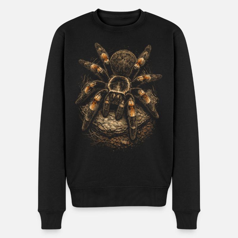 Tarentule - Pull Premium bio Homme - noir