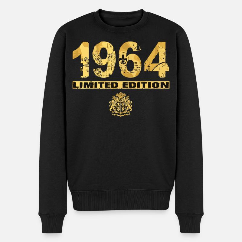 Édition limitée 1964 Anniversaire - Pull Premium bio Homme - noir