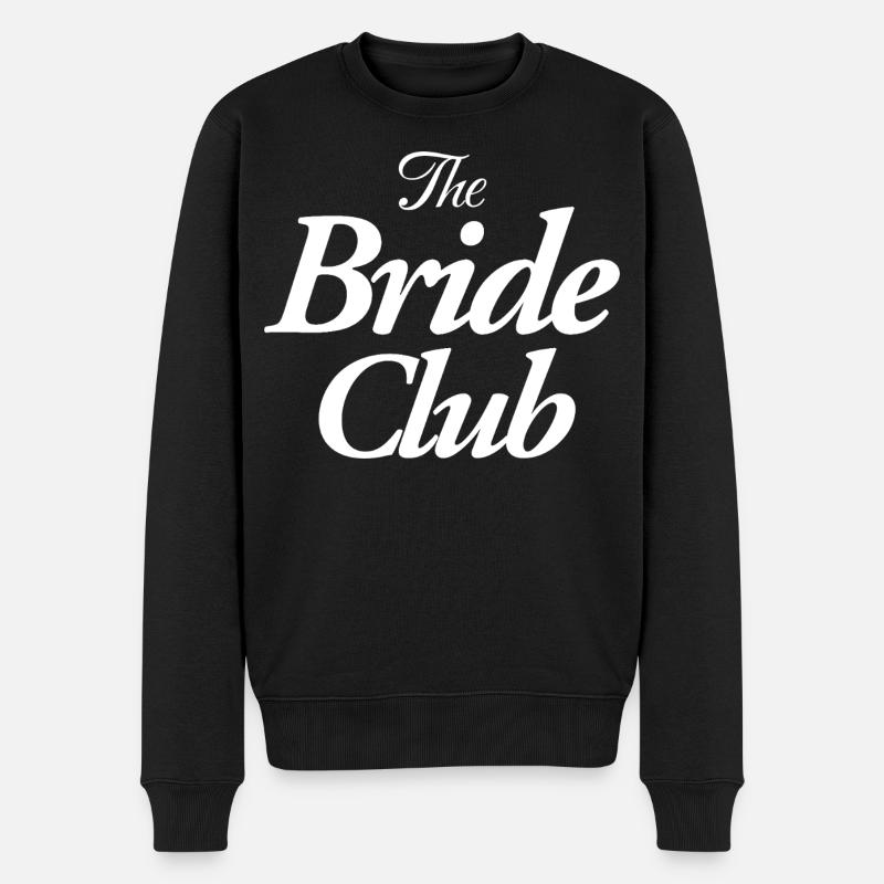 Le Club de la Mariée - Pull Premium bio Homme - noir