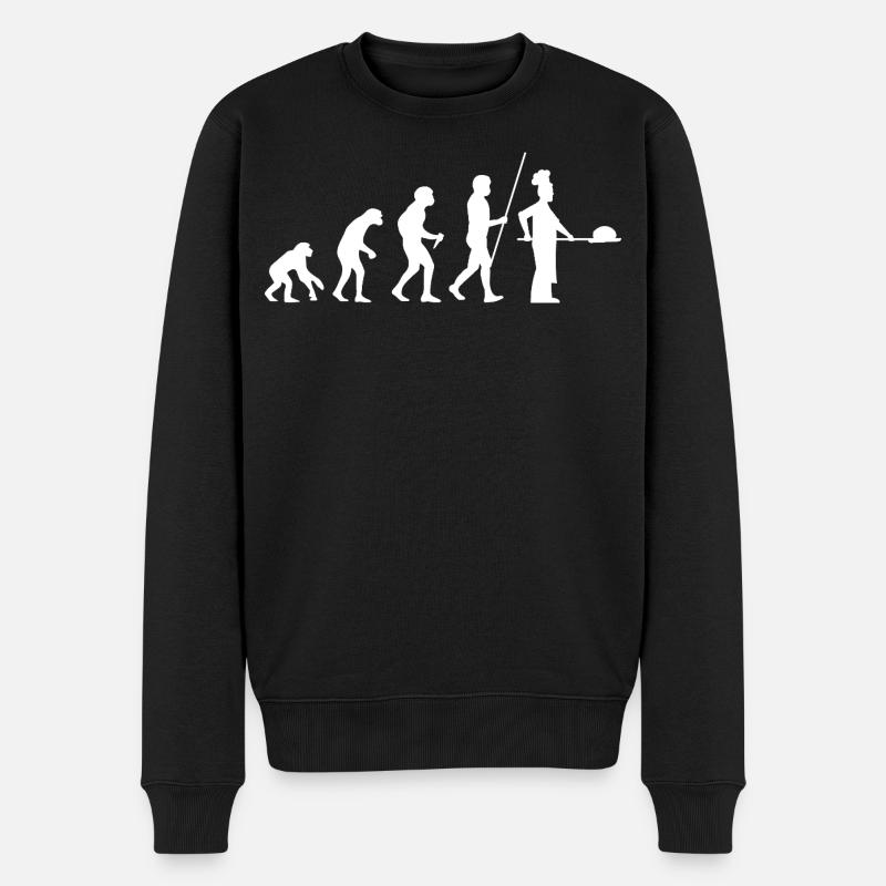 Baker Evolution - Men's Premium Organic Jumper - black