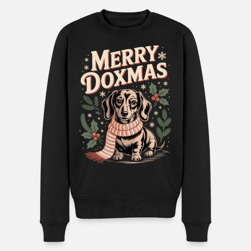 Joyeux Doxmas - Pull Premium bio Homme - noir
