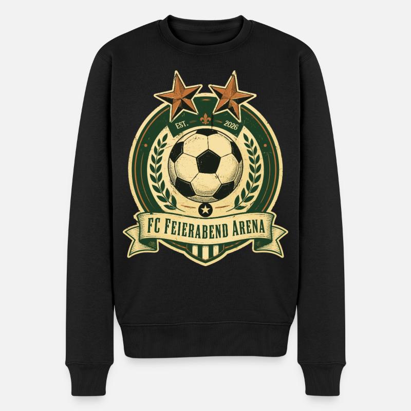 FC Feierabend Arena - Männer Premium Bio Pullover - Schwarz