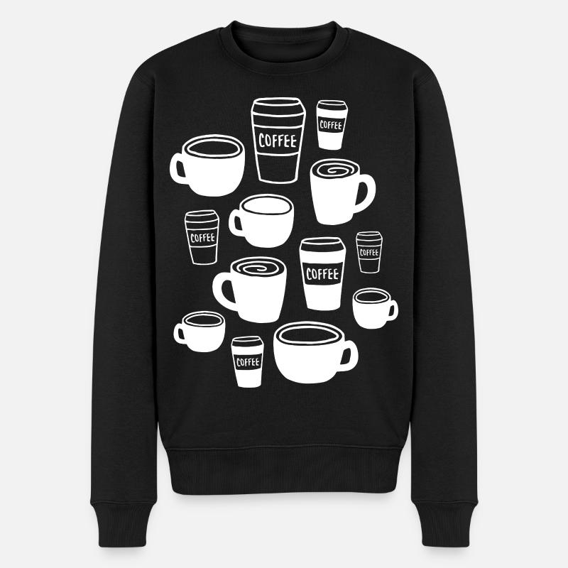 Tasse à café - Pull Premium bio Homme - noir