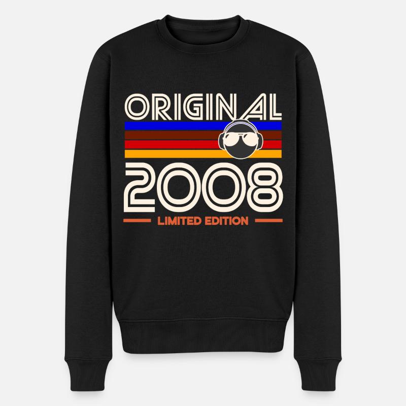 Original 2008 Édition Limitée - Pull Premium bio Homme - noir