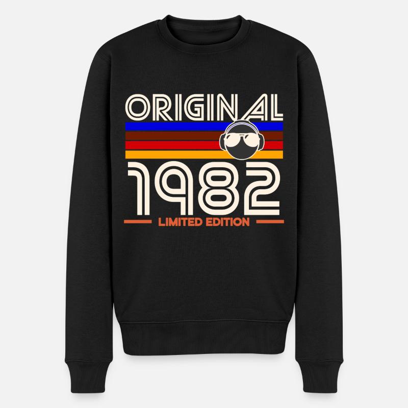 Original 1982 Édition Limitée - Pull Premium bio Homme - noir