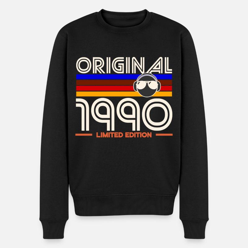 Original 1990 Edition Limitee - Pull Premium bio Homme - noir