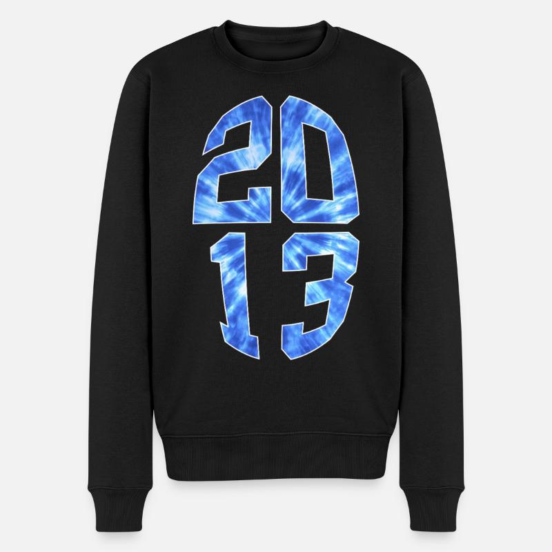 13 ANS 2013 13E ANNIVERSAIRE - Pull Premium bio Homme - noir