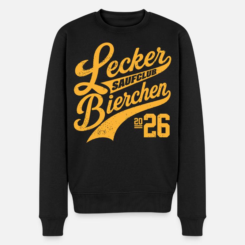 Lecker Bierchen Saufclub 2026 - Pull Premium bio Homme - noir