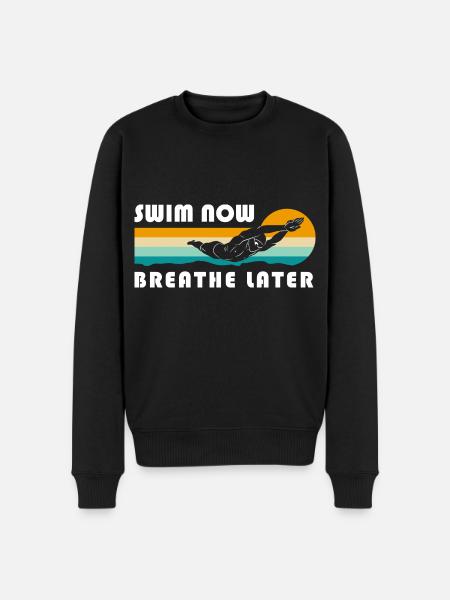 Swimming Pool Sun Friends - Men's Premium Organic Jumper - black