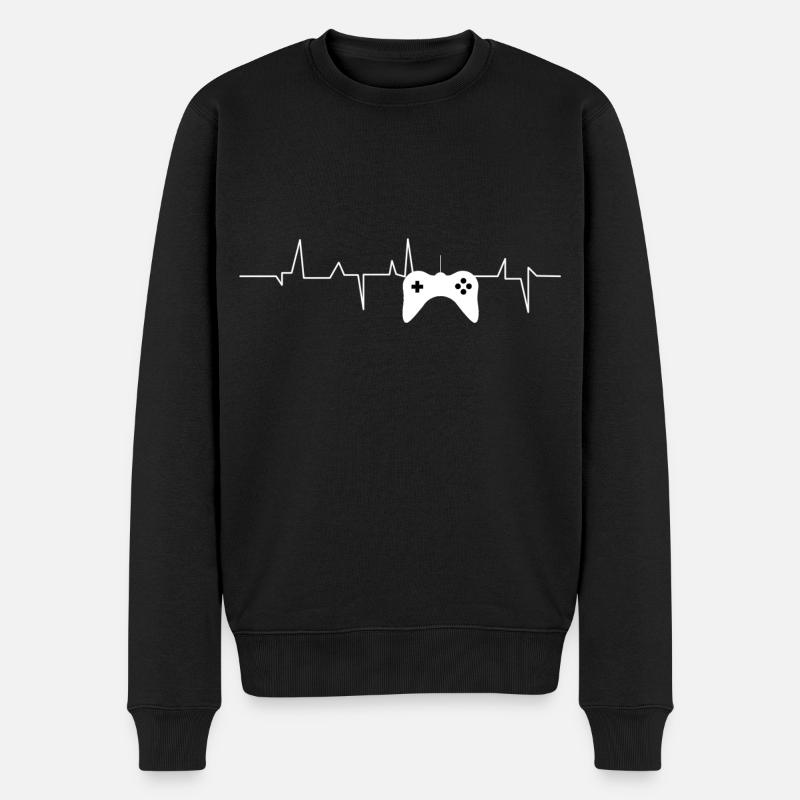 Console - Pull Premium bio Homme - noir