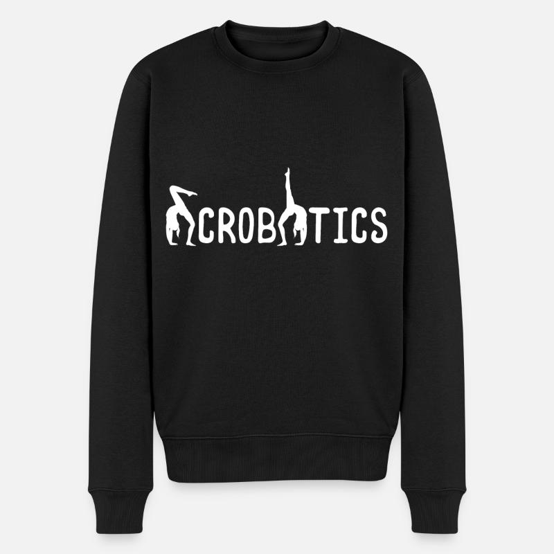 acrobatics - Men's Premium Organic Jumper - black