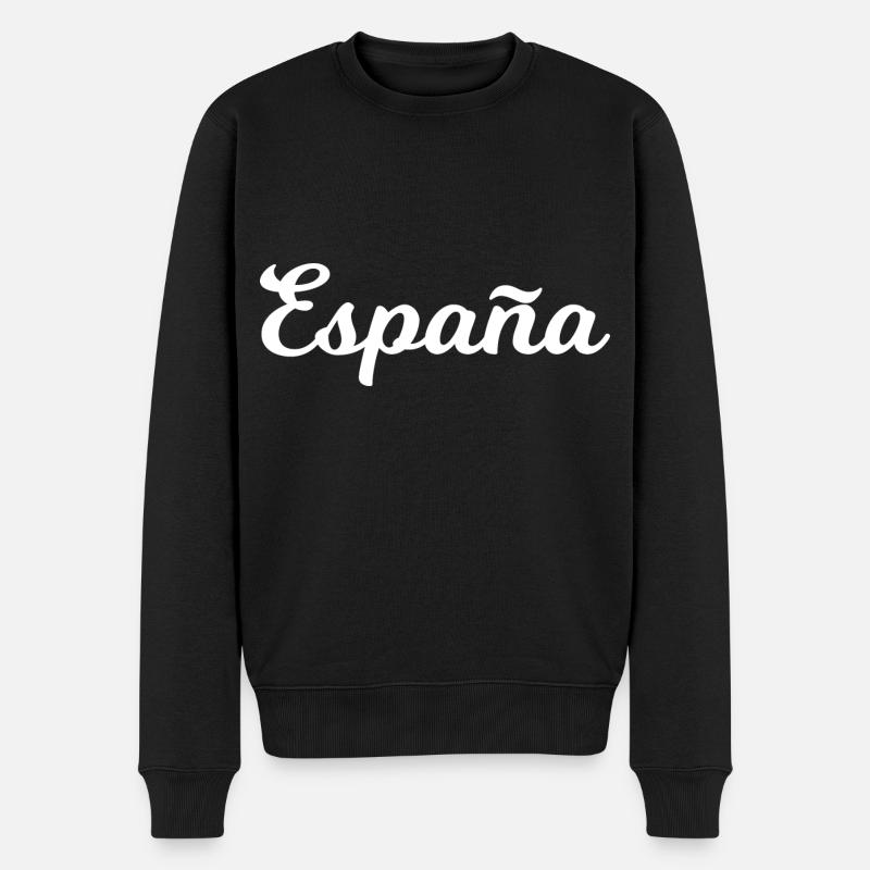 Espagne - Pull Premium bio Homme - noir