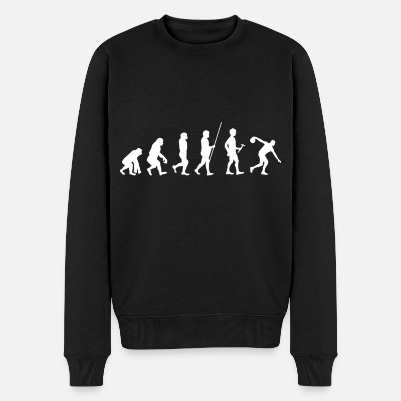 Bowling - Pull Premium bio Homme - noir