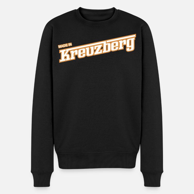 Kreuzberg - parce que c’est votre capuche ! - Pull Premium bio Homme - noir