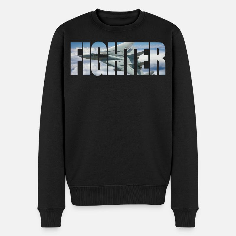 Chasseur F-14 Tomcat - Pull Premium bio Homme - noir