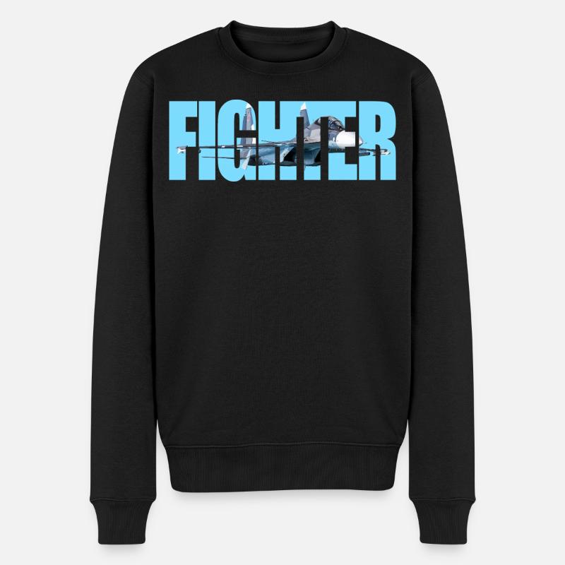 Chasseur Su-30 SM - Pull Premium bio Homme - noir