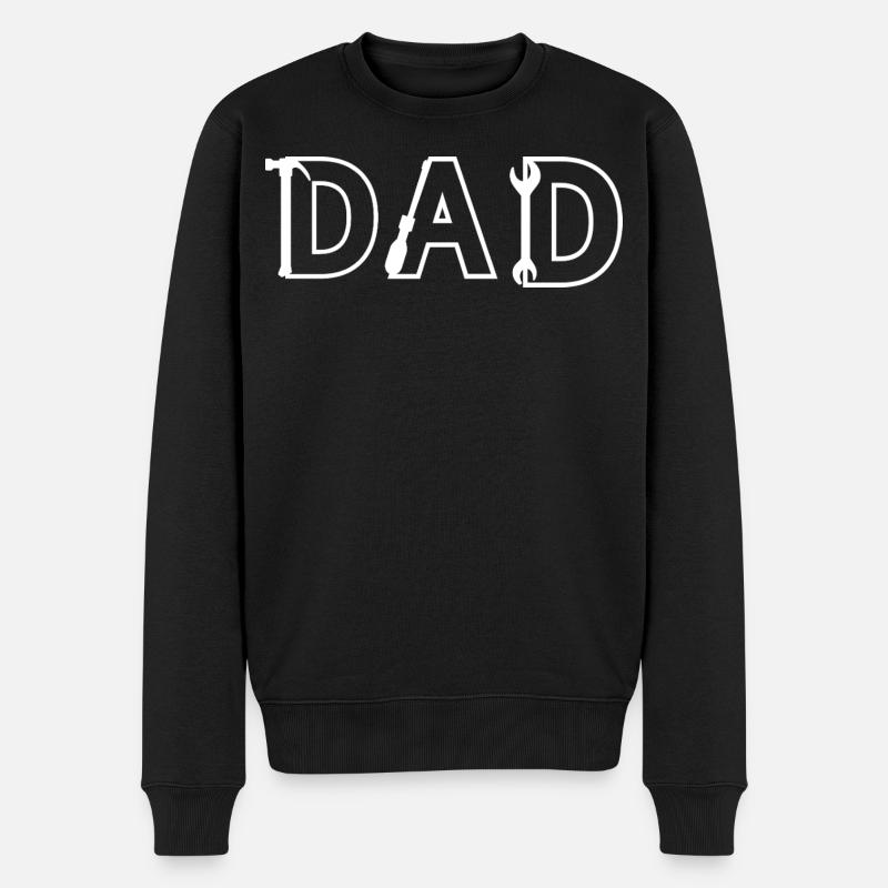 Lettres d’outil DAD - Pull Premium bio Homme - noir