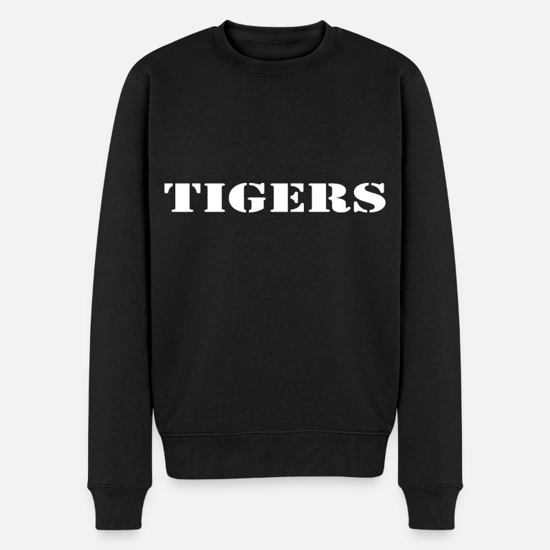 Tigers - Pull Premium bio Homme - noir