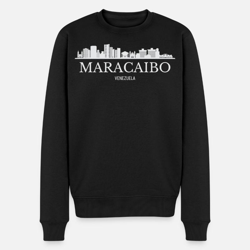 Maracaibo Skyline, Maracaibo Venezuela - Pull Premium bio Homme - noir
