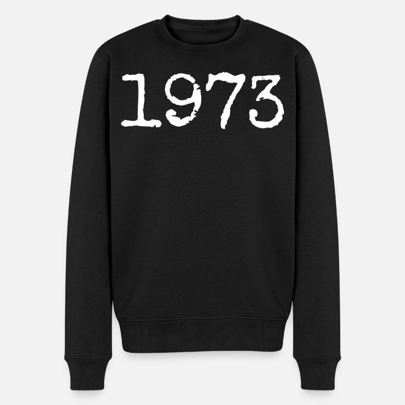 Legendär seit 1973 - Männer Premium Bio Pullover - Schwarz