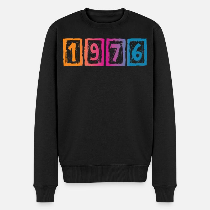 Millésime 1976 - Pull Premium bio Homme - noir