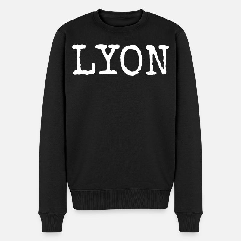 Lyon - Pull Premium bio Homme - noir