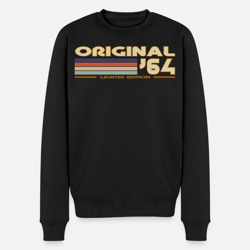 1964 - Pull Premium bio Homme - noir
