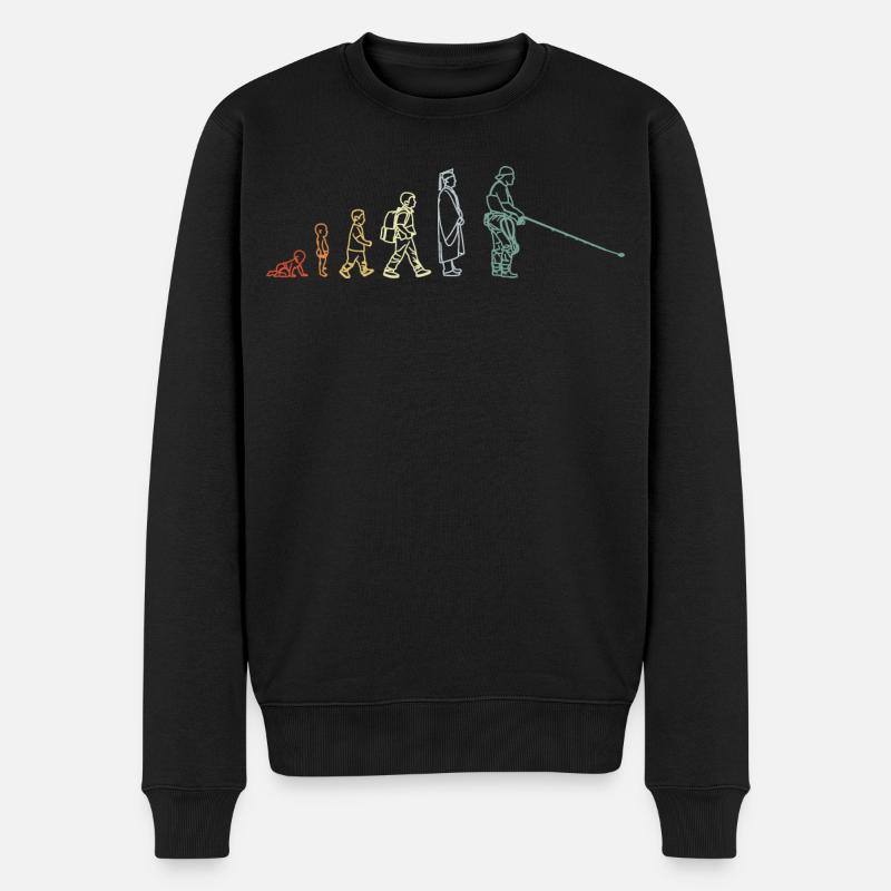 Développement Pêche - Pull Premium bio Homme - noir