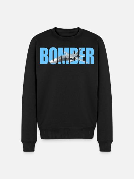 Bomber Su-24 - Men's Premium Organic Jumper - black